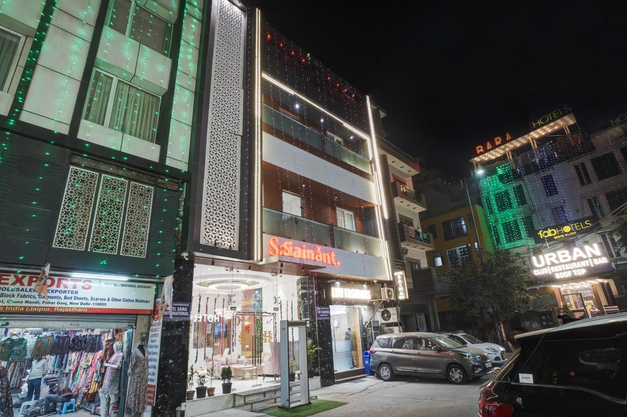 Hotel The Saina International - New Delhi, Paharganj Exterior foto